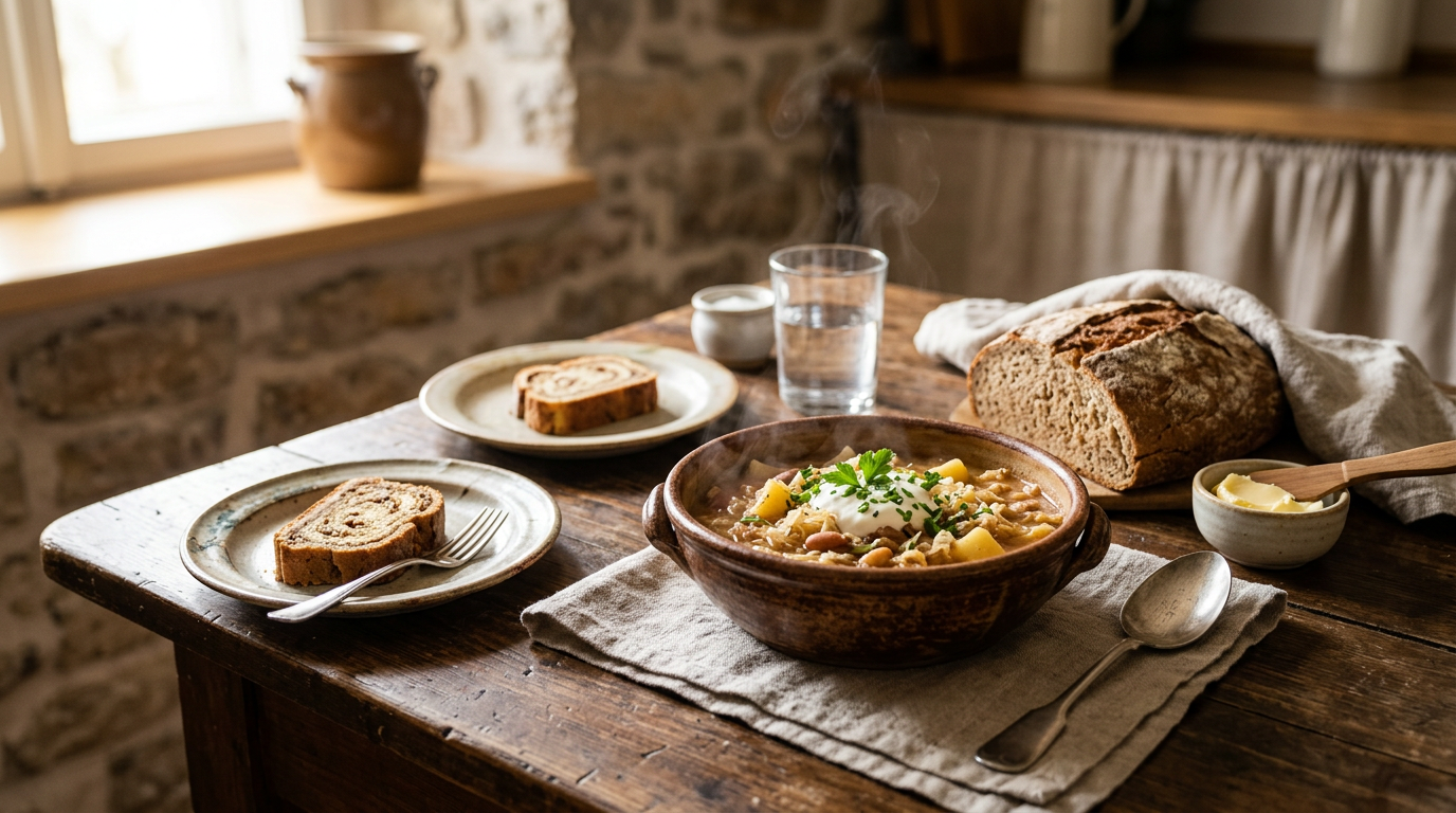 Pristna domača hrana iz lokalnih sestavin